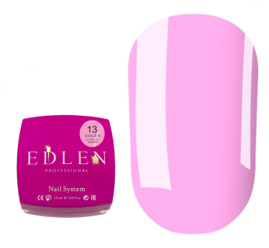 Гель для наращивания Edlen Builder Gel Lollipop №13, розовый, 15 мл