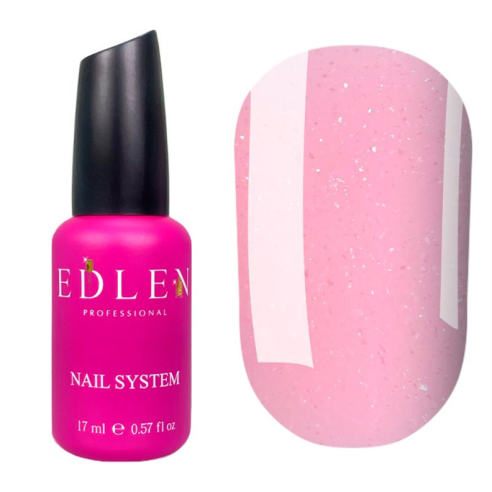 База камуфлююча Edlen Cover Base Opal №63, ніжно-рожева з опаловим шиммером, 17 мл