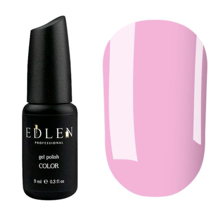 Гель-лак Edlen Color №004, рожевий, 9 мл