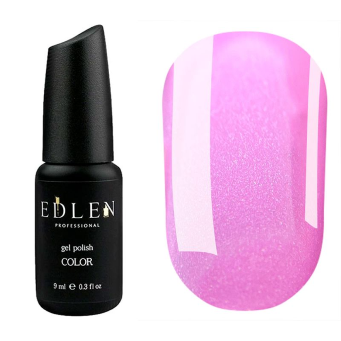 Гель-лак Edlen Color №009, розовый с микроблеском, 9 мл