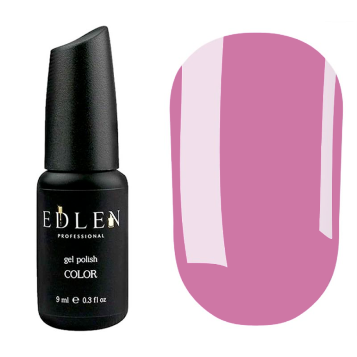 Гель-лак Edlen Color №017, бузково-фіолетовий, 9 мл