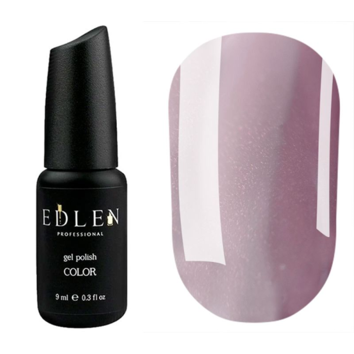 Гель-лак Edlen Color №020, рожеве какао з мікроблиском, 9 мл