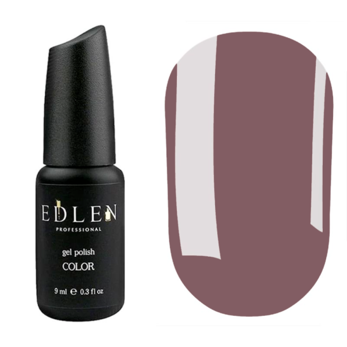 Гель-лак Edlen Color №028, червоне дерево, 9 мл