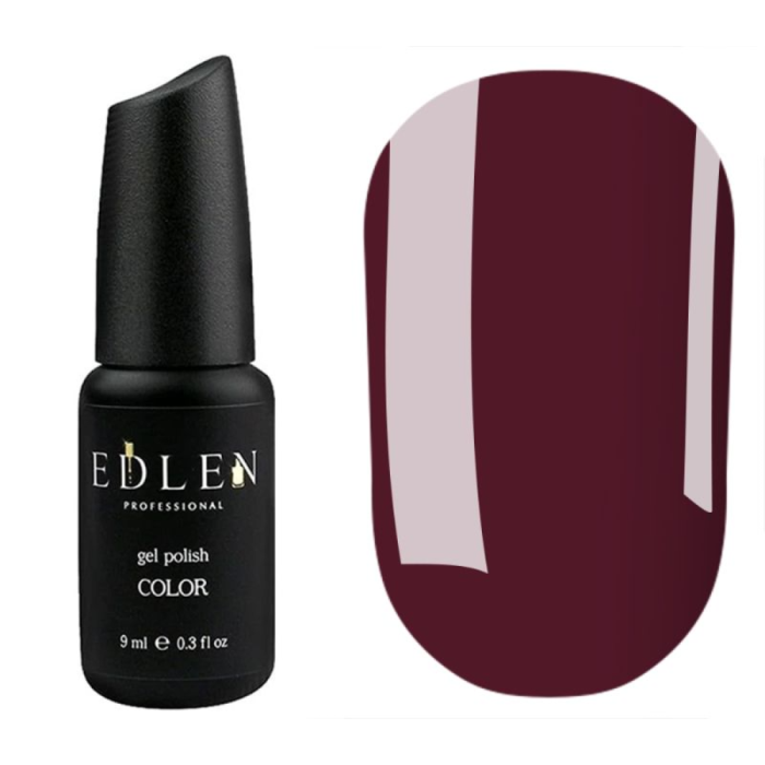 Гель-лак Edlen Color №029, сливовый, 9 мл