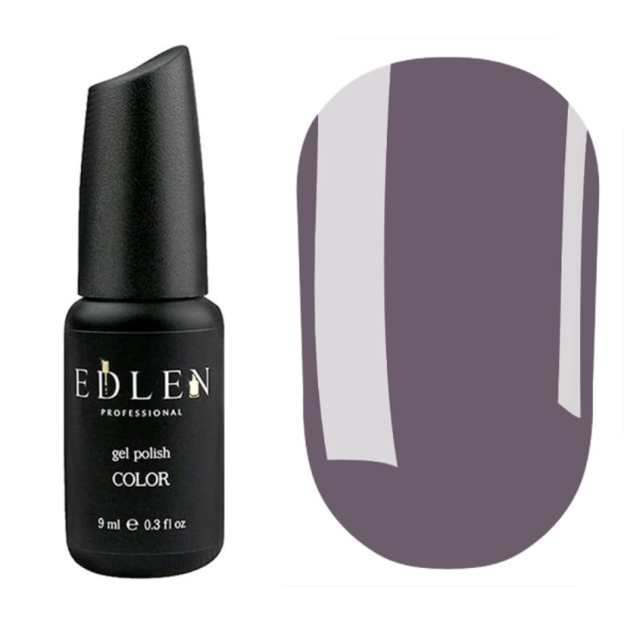 Гель-лак Edlen Color №033, графитово-фиолетовый, 9 мл