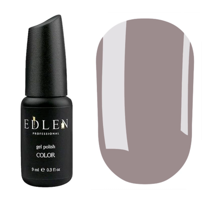 Гель-лак Edlen Color №034, теплий сірий, 9 мл