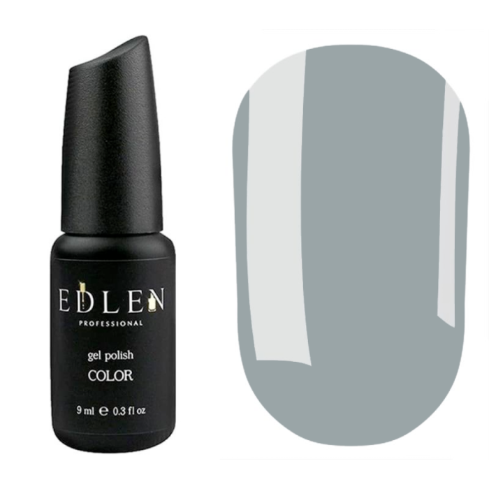 Гель-лак Edlen Color №035, сіро-блакитний, 9 мл