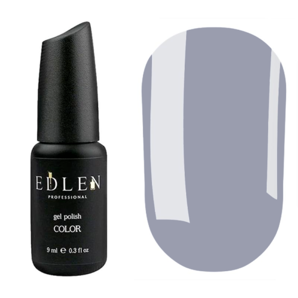 Гель-лак Edlen Color №036, сіро-ліловий, 9 мл
