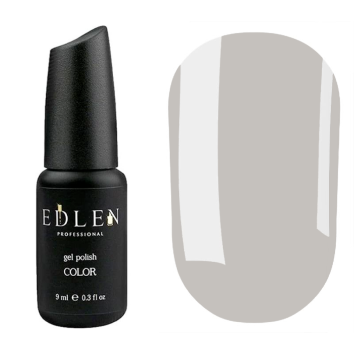 Гель-лак Edlen Color №037, бежево-серый, 9 мл