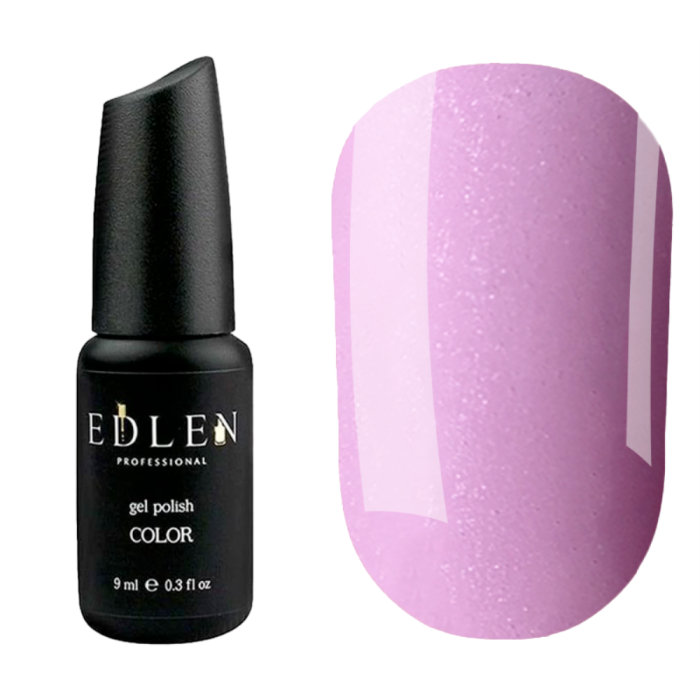 Гель-лак Edlen Color №040, лиловый с серебряным микроблеском, 9 мл