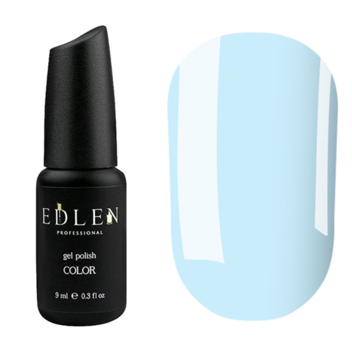 Гель-лак Edlen Color №046, небесно-голубой, 9 мл