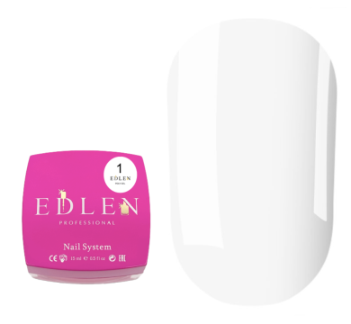 Edlen Poly Gel №01 - полигель, прозрачный, 15 мл