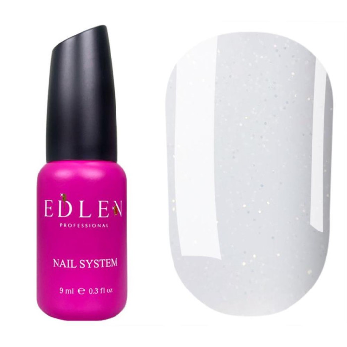 Edlen Water Acrygel Opal №30 - рідкий акрил-гель, молочний з опалими блискітками, 9 мл