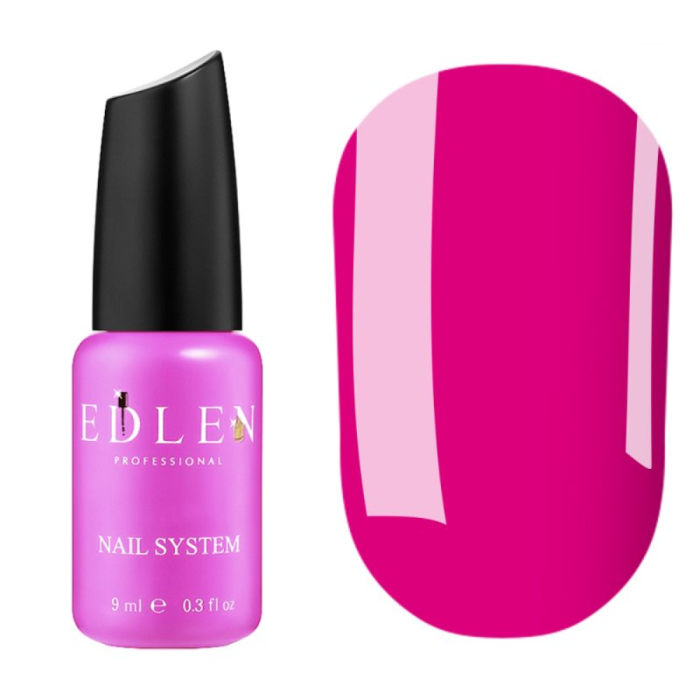 Edlen Water Acrygel Neon №04 - жидкий акрил-гель, малиновый неон, 9 мл