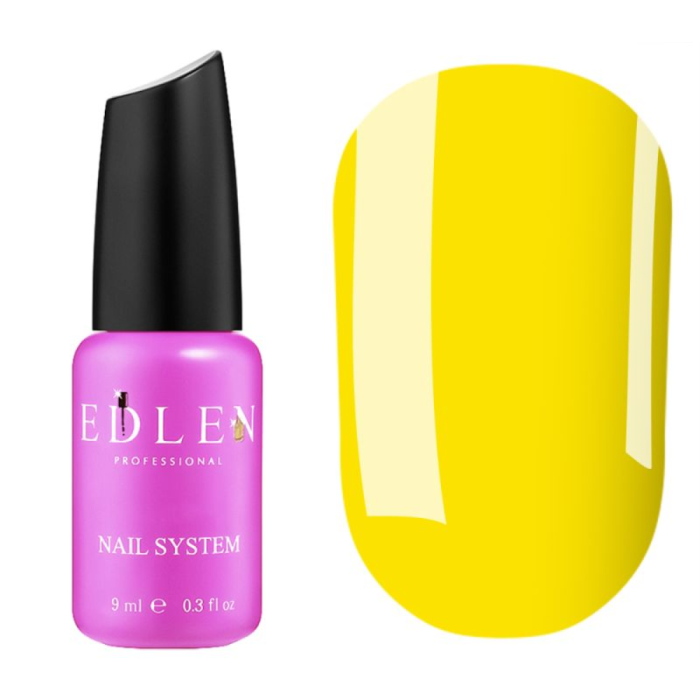 Edlen Water Acrygel Neon №05 - жидкий акрил-гель, желтый неон, 9 мл