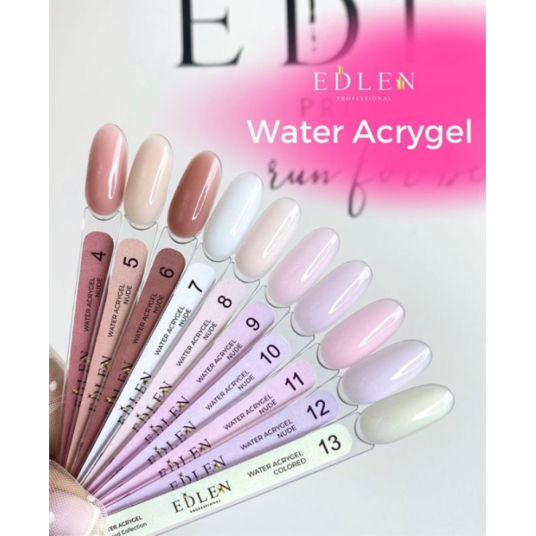 Edlen Water Acrygel Nude №06 - жидкий акрил-гель, какао, 9 мл