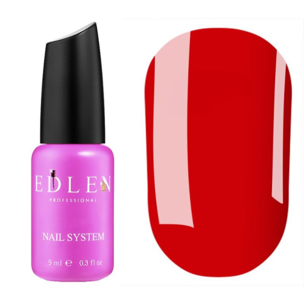 Edlen Water Acrygel Wine №23 - жидкий акрил-гель, алый, 9 мл