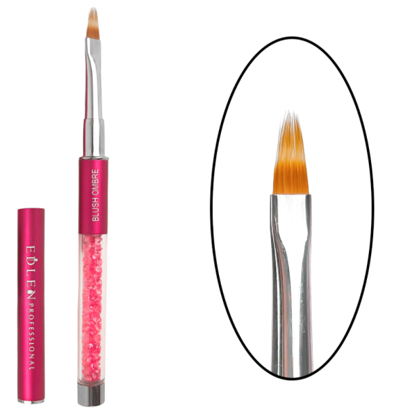 Пензлик для омбре з ковпачком Edlen Blush Ombre