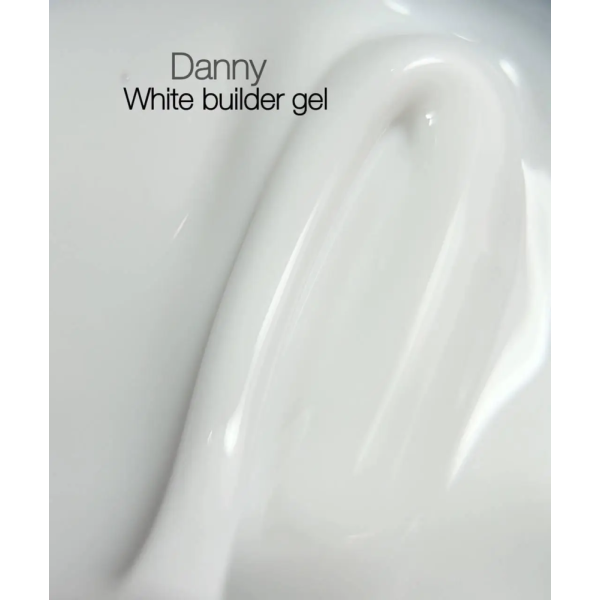 DANNY Builder Gel Color White - конструюючий гель, білий, 15 мл