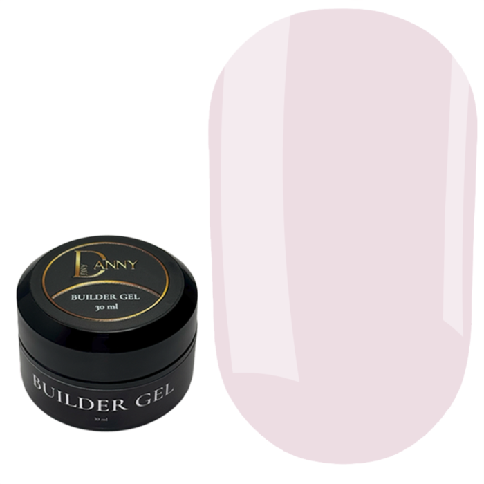 DANNY Builder Gel №02 - конструюючий гель, молочно-рожевий, 30 мл