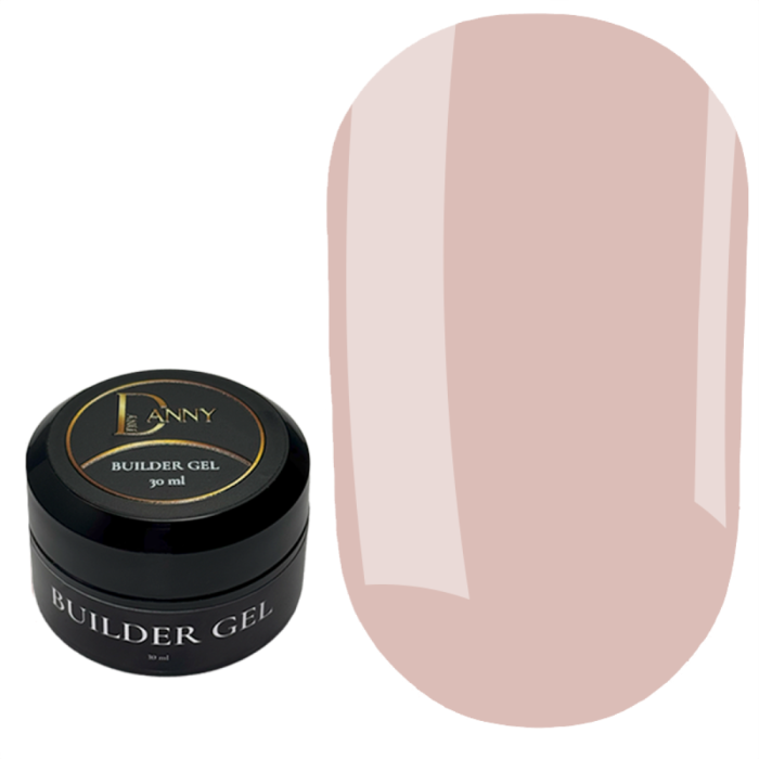 DANNY Builder Gel №05 - конструюючий гель, напівпрозорий рожевий, 30 мл