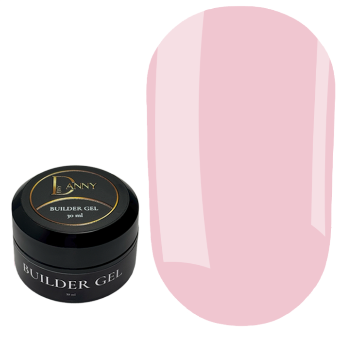 DANNY Builder Gel №08 - конструирующий гель, бледно-розовый, 30 мл