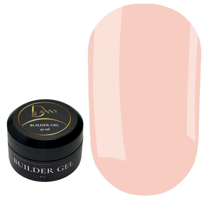DANNY Builder Gel №09 - конструюючий гель, персиково-рожевий, 30 мл