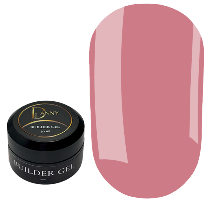 DANNY Builder Gel №14 - конструюючий гель, яскравий холодний рожевий, 30 мл