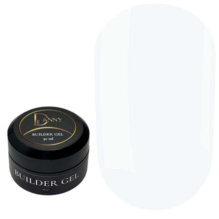 DANNY Builder Gel №16 - конструюючий гель, холодний молочний, 30 мл