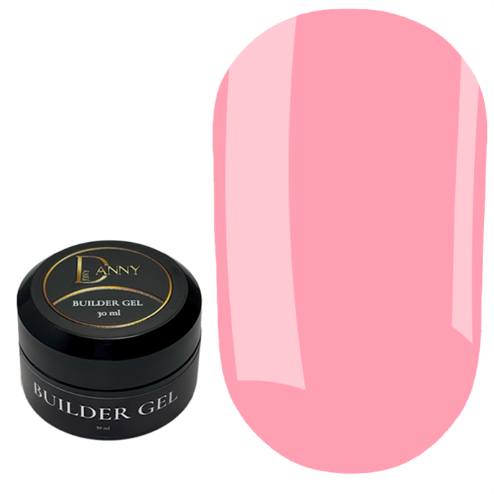 DANNY Builder Gel №19 - конструюючий гель, барбі-рожевий, 30 мл