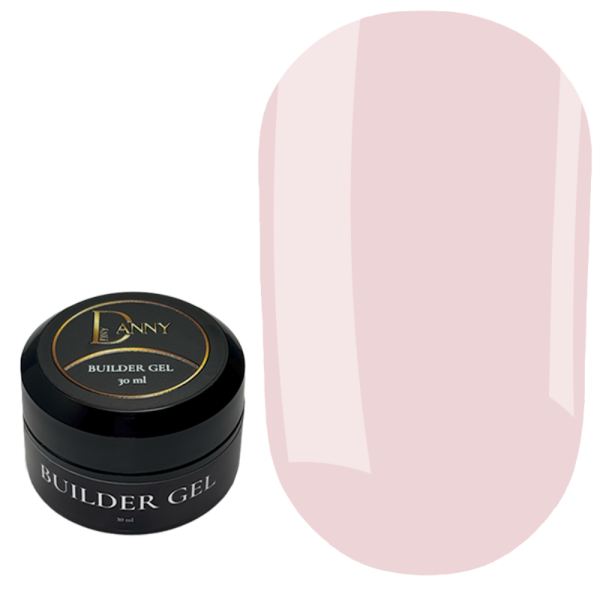 DANNY Builder Gel №23 - конструирующий гель, бледно-пастельно розовый, 30 мл
