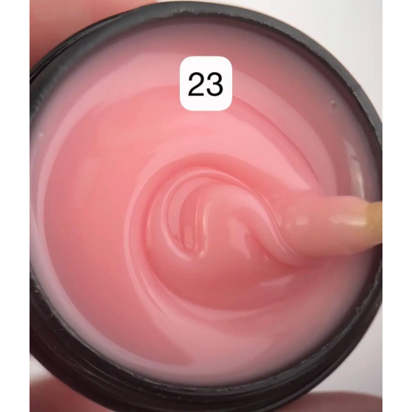 DANNY Builder Gel №23 - конструирующий гель, бледно-пастельно розовый, 30 мл