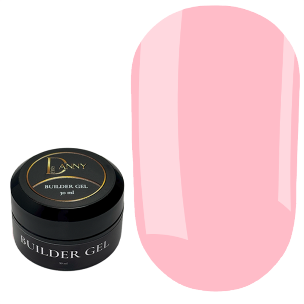 DANNY Builder Gel №28 - конструирующий гель, ярко-розовый, 30 мл