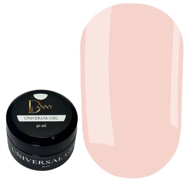 DANNY Universal Gel №07 - конструирующий гель, нежно-розовый, 30 мл