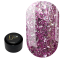 DANNY Platinum Gel №01 - глиттерный гель, сиреневый, 8 мл