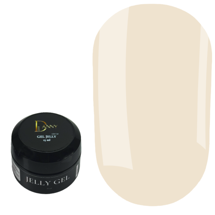 DANNY Gel Jelly Limited №11 - камуфлирующий гель-желе, молочный ванильный, 15 мл