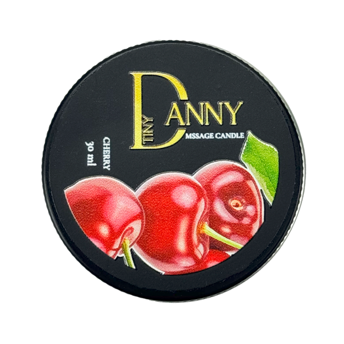 Крем-свічка масажна для рук і ніг DANNY вишня, 30 мл