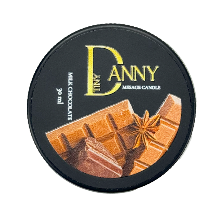 Крем-свічка масажна для рук і ніг DANNY «Шоколад», 30 мл