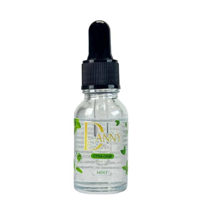 Сухое масло для кутикулы DANNY OIL Mint, мята, 15 мл