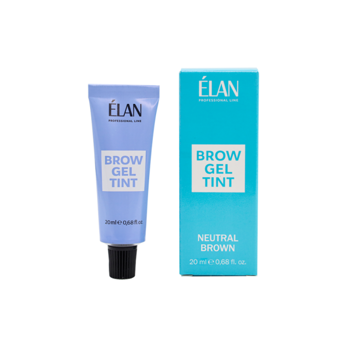 ELAN Brow Gel Tint Neutral Brown - гель-фарба для брів, нейтральний коричневий, 20 мл