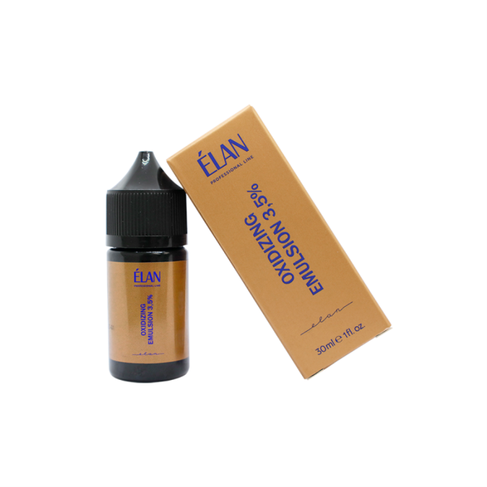 ELAN Oxidizing Emulsion - окислительная эмульсия 3.5%, для краски для бровей, 30 мл