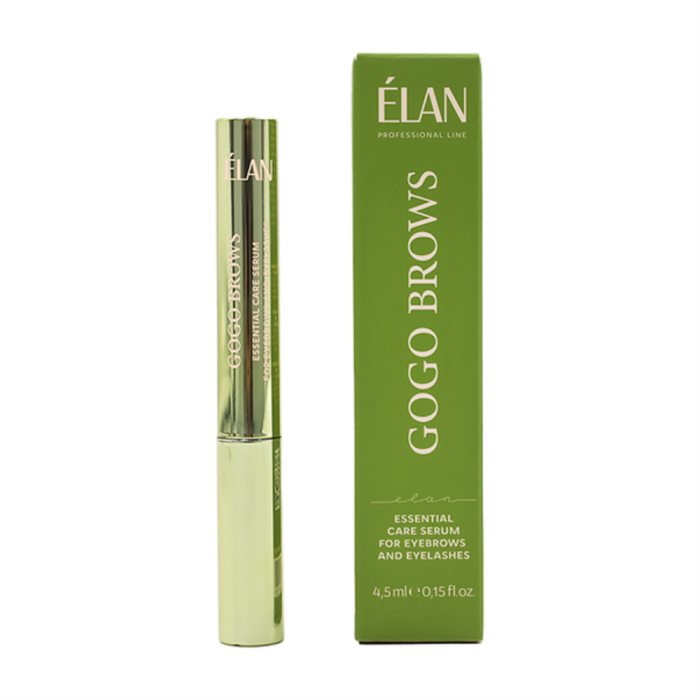 ELAN Gogo Brows - сыворотка уходовая для роста бровей и ресниц, 4.5 мл