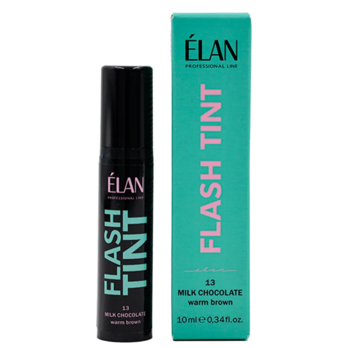 ELAN Flash Tint 13 Milk Chocolate - фарба прямого фарбування брів, молочий шоколад, 10 мл