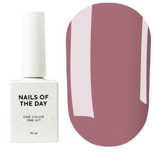 Гель-лак, в один слой NAILSOFTHEDAY Let’s Special №062 Swiss Dream, пыльный розовый, 10 мл