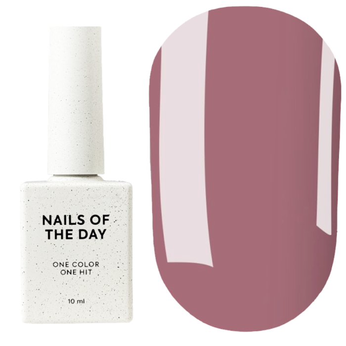 Гель-лак, в один слой NAILSOFTHEDAY Let’s Special №062 Swiss Dream, пыльный розовый, 10 мл
