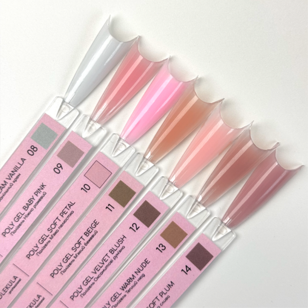 Полігель Molekula Nails №12 Velvet Blush (оксамитові рум'яна), 30 мл