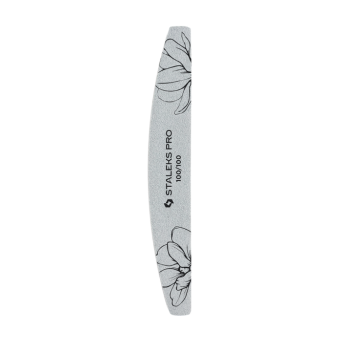 Пилка полумесяц минеральная Staleks Expert 40 100/100 грит