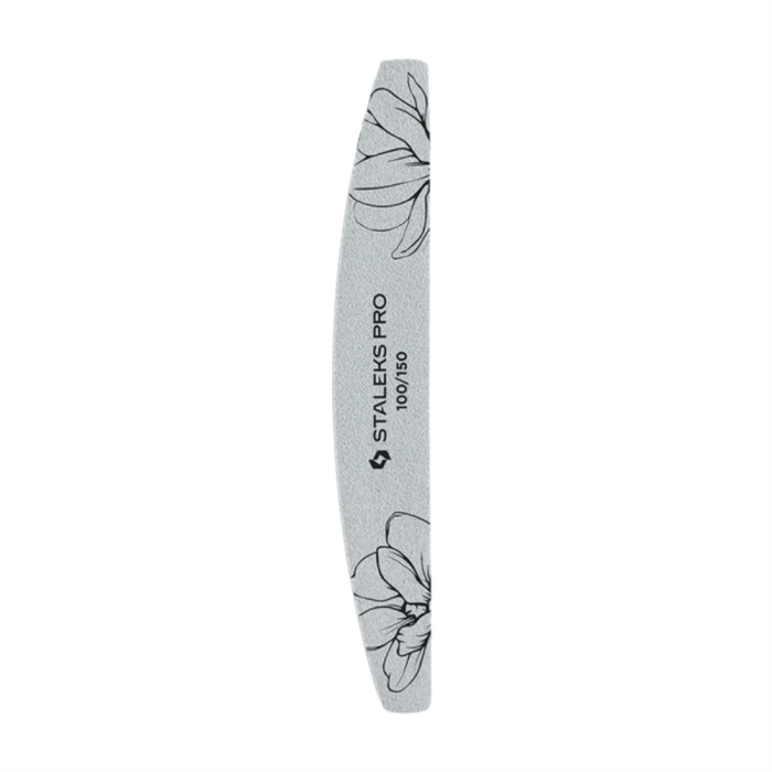 Пилка півмісяць мінеральна Staleks Expert 40 100/150 грит