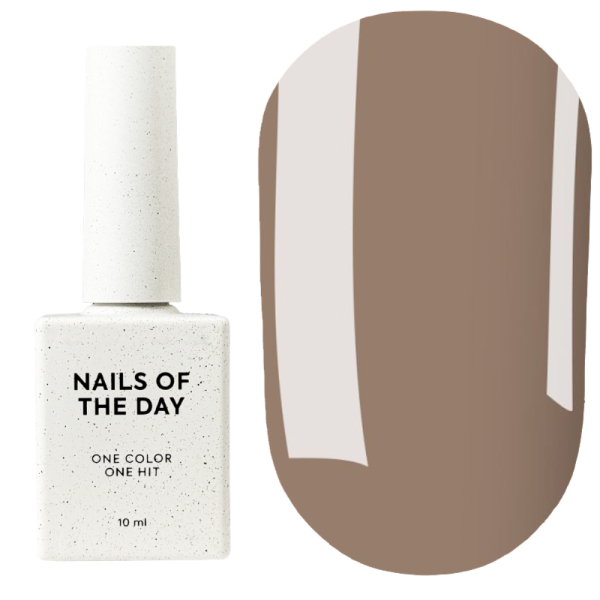 Гель-лак, в один слой NAILSOFTHEDAY Let’s Special Pantone2025 № 09, кофейно-бежевый, 10 мл