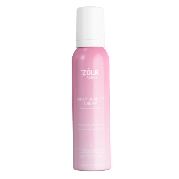Крем-пінка для вмивання ZOLA Skin Pinky Bubbles Cream, 150 мл